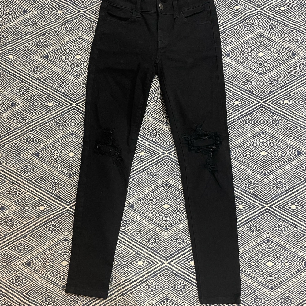Black Ripped Jeans